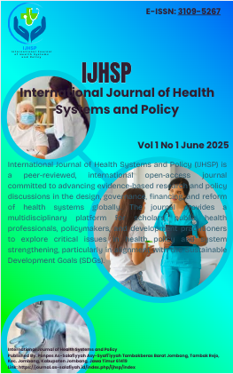 View Vol. 1 No. 1 (2025): Vol 1 No 1 June 2025
