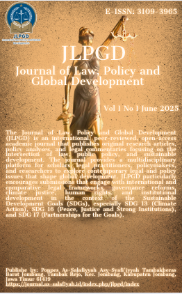 View Vol. 1 No. 1 (2025): Vol 1 No 1 June 2025